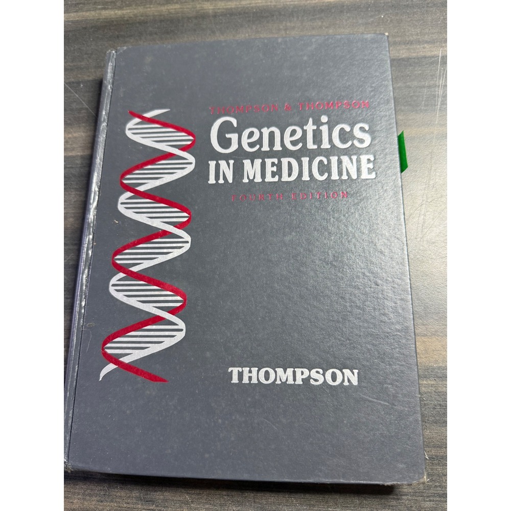 Thompson & Thompson Genetics in Medicine Fourth Edition Hardcover Textbook